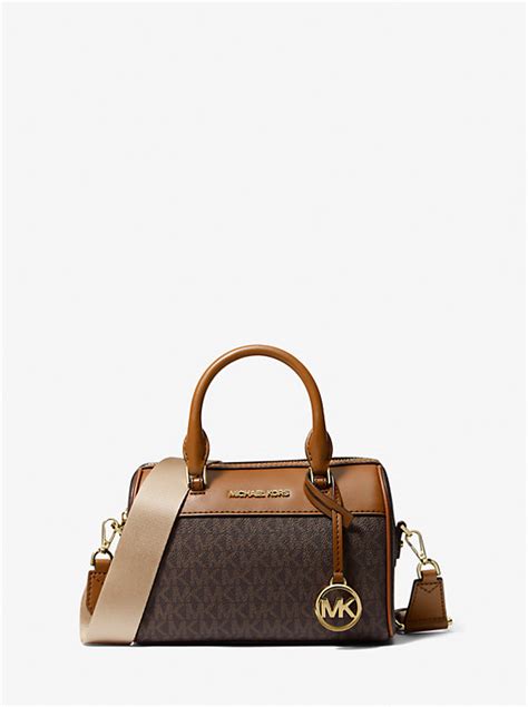 michael kors jet set logo tote sale|Michael Kors jet set duffle.